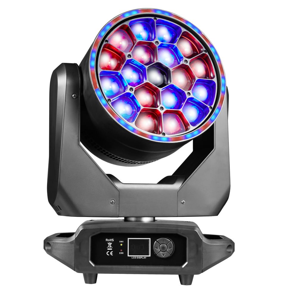LED Bee Eye 19x20W RGBW Wash Moving Head Light