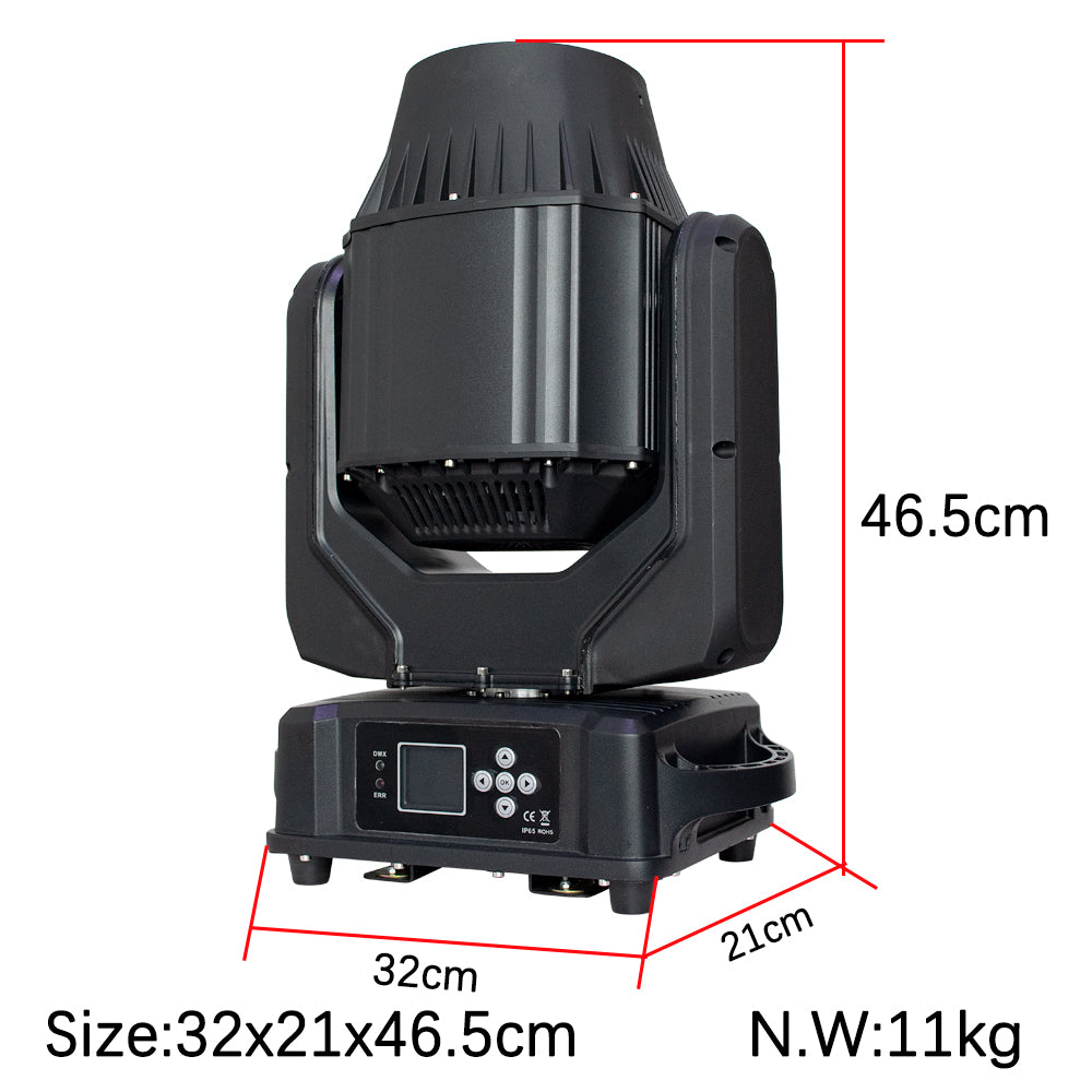 Mini Waterproof LED 200W Beam Light
